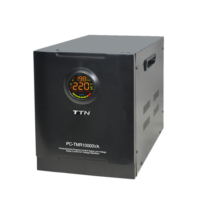 Regulador de voltaje de control de relé de precio barato PC-TMR500VA-15000VA 90V 10KVA