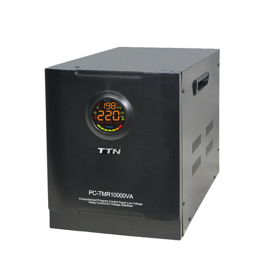 Regulador de voltaje del servomotor automático de 5000VA AC PC-TMS500VA-10KVA